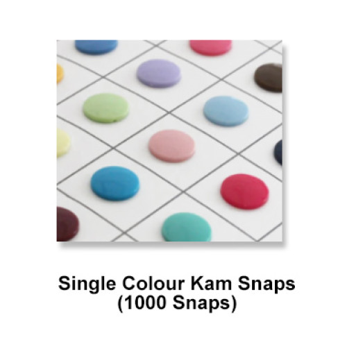 T5 Kam Snaps - 1000 pack - single colour