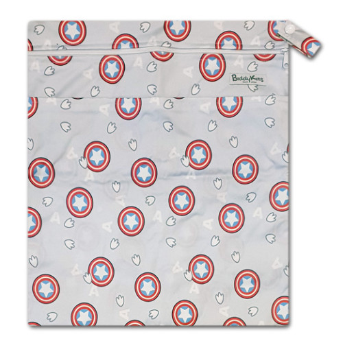 W033 Captain America Smooth Wet Bag