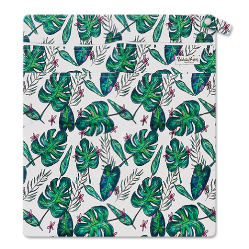 W044 Large Delicious Monster Leaves Wet Bag
