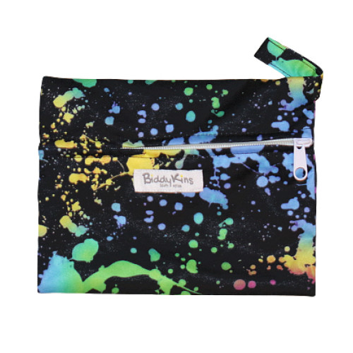 WS011 Paint Splashes Small Wet Bag