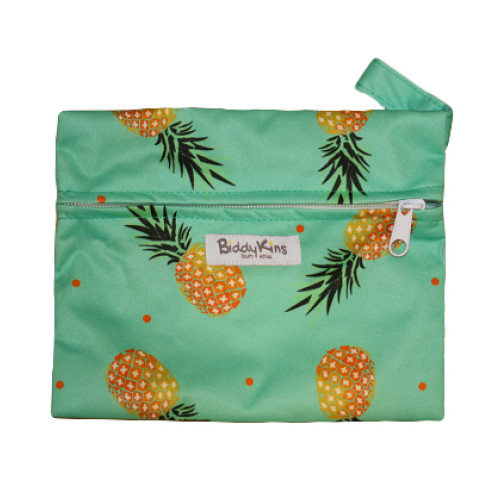 WS012 Pineapples Small Wet Bag