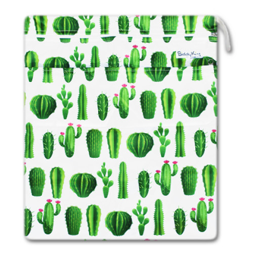 W027 Cactus Smooth Wet Bag