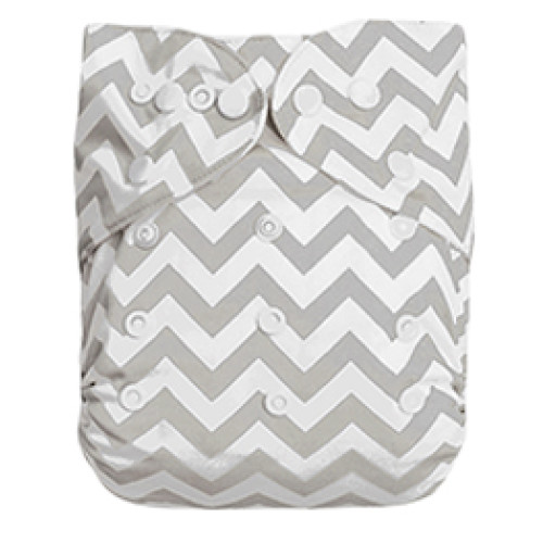 XLB01 Extra Large Grey Chevron Pocket