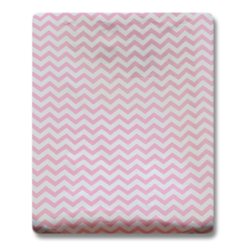 CMC004 Pink Chevron Changing Mat Cover