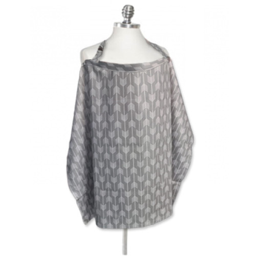 NC012 Grey Arrows Nursing Cover