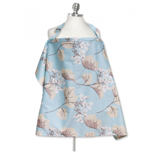 NC007 Autumn Leaves Blossoms Nursing Cover