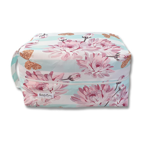 PB064 Aqua Stripe Proteas Pod Bag