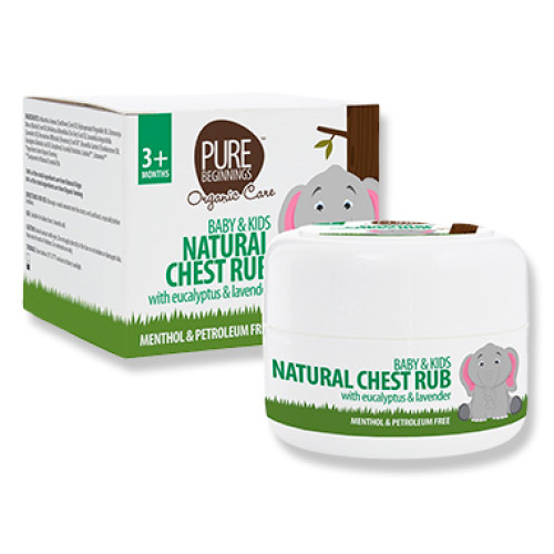 Pure Beginnings Natural Chest Rub 50ml