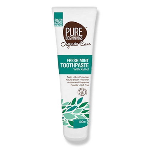 Pure Beginnings Fresh Mint Toothpaste with Xylitol 100ml