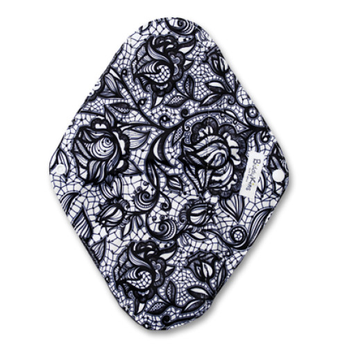 Small Mama Cloth Black Lace