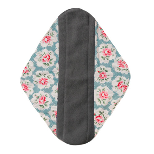 Small Mama Cloth Blue Vintage Floral