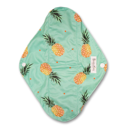XL Mama Cloth Green Pineapples