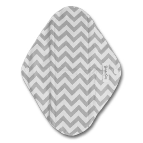 Small Mama Cloth Gery Chevron