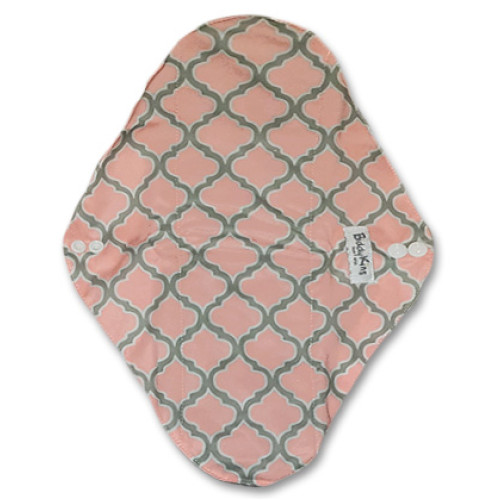 Small Mama Cloth Pink Trellis