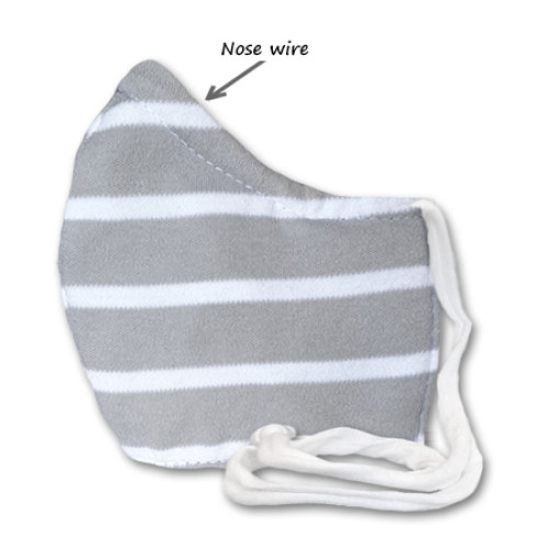 REVERSABLE WITH NOSE WIRE,  Blue Masks - Medium