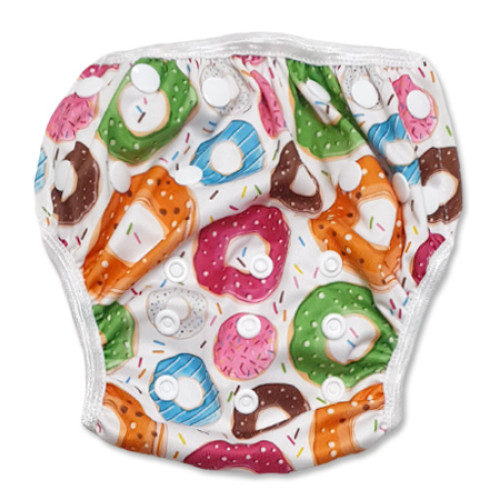 SW072 Multicolor Donuts Swim Nappy