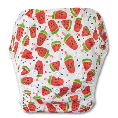 SW079 Watermelon Lollies Swim Nappy