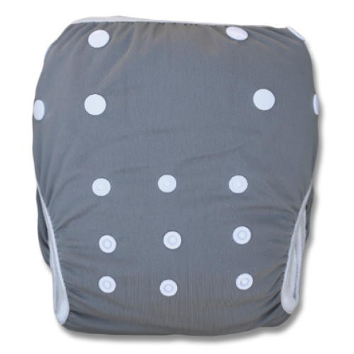 SW000 Plain Grey Swim Nappy