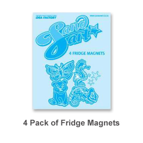 SandArt - 4x Fridge Magnet Set (add-on)