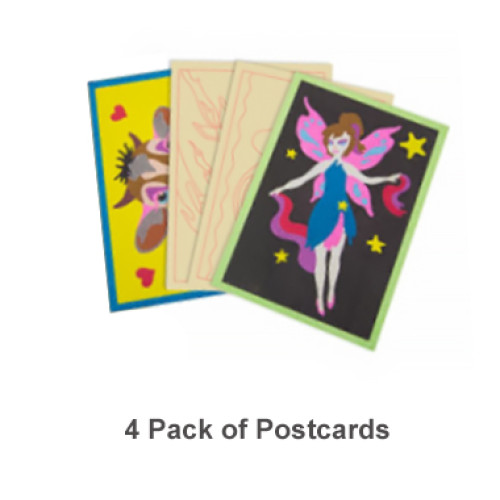 SandArt - 4x Postcards (add-on)