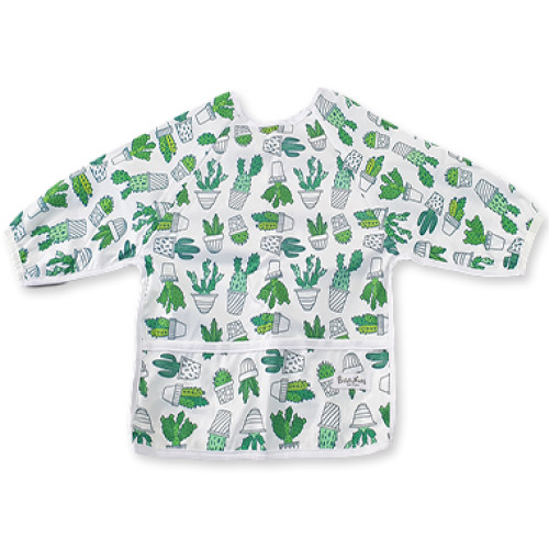 LSB Cactus Pots Long Sleeve Bib