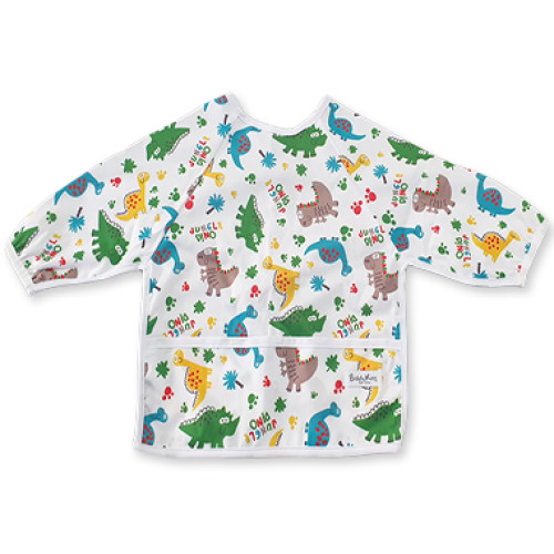 LSB Jungle Dinos Long Sleeve Bib