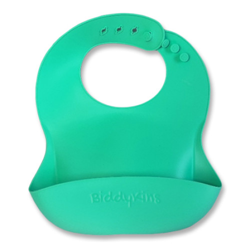 Catch-All Silicone Bib - Apple