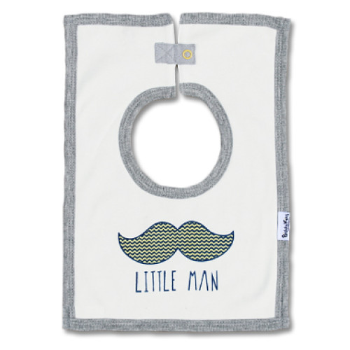 SQB04 Little Man Square Bib