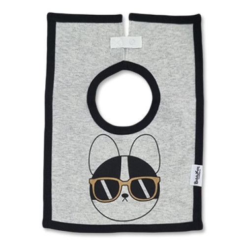 SQB24 Helmet Cool Glasses Square Bib