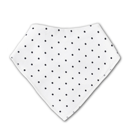 BB020 White Black Spots Bandana
