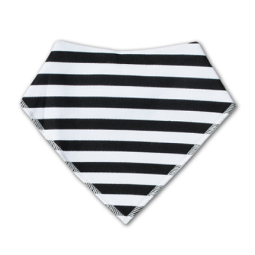 BB022 Black Horizontal Stripe Bandana