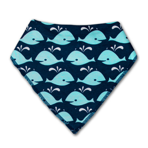 BB033 Turquoise Whales Bandana