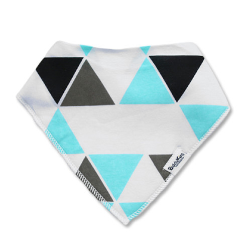 BB040 Aqua Triangles Bandana