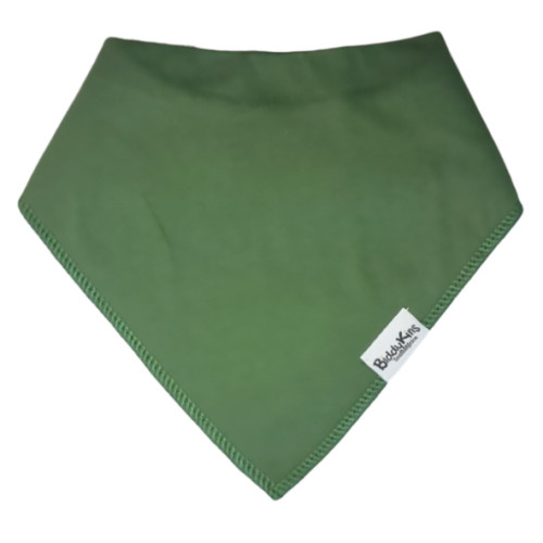 BB201 Forest Geen Bandana Bib