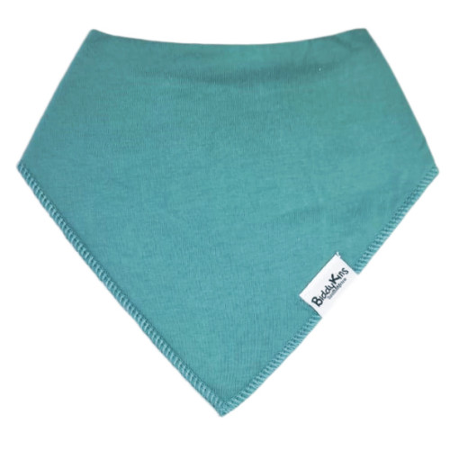 BB0 Plain Teal Bandana Bib